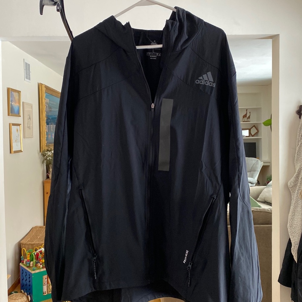Adidas men’s running zip up